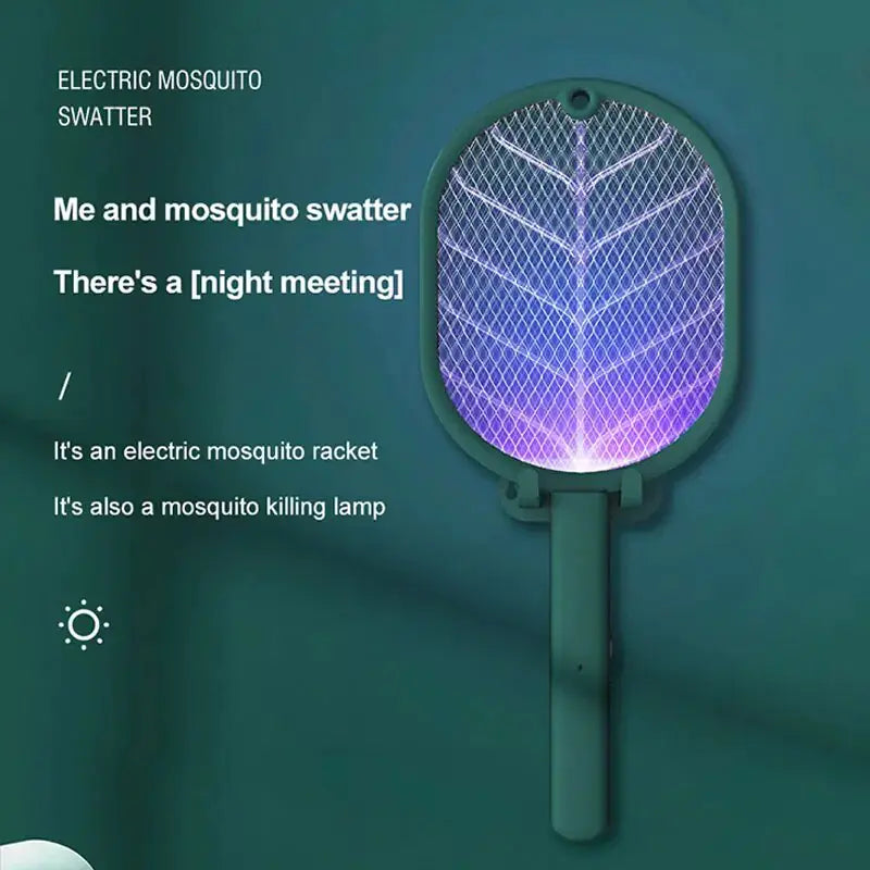 Matamoscas Eléctrico Recargable USB para Mosquitos